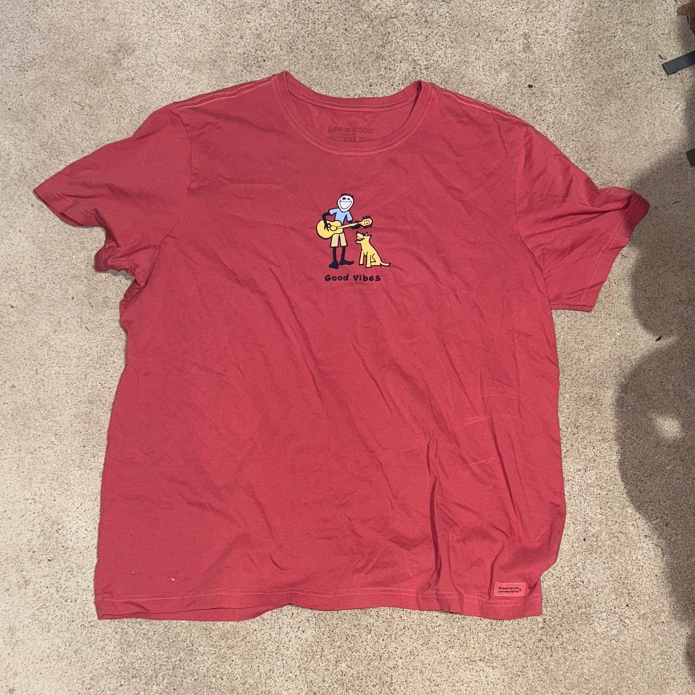 Life is Good Good Vibes T Shirt